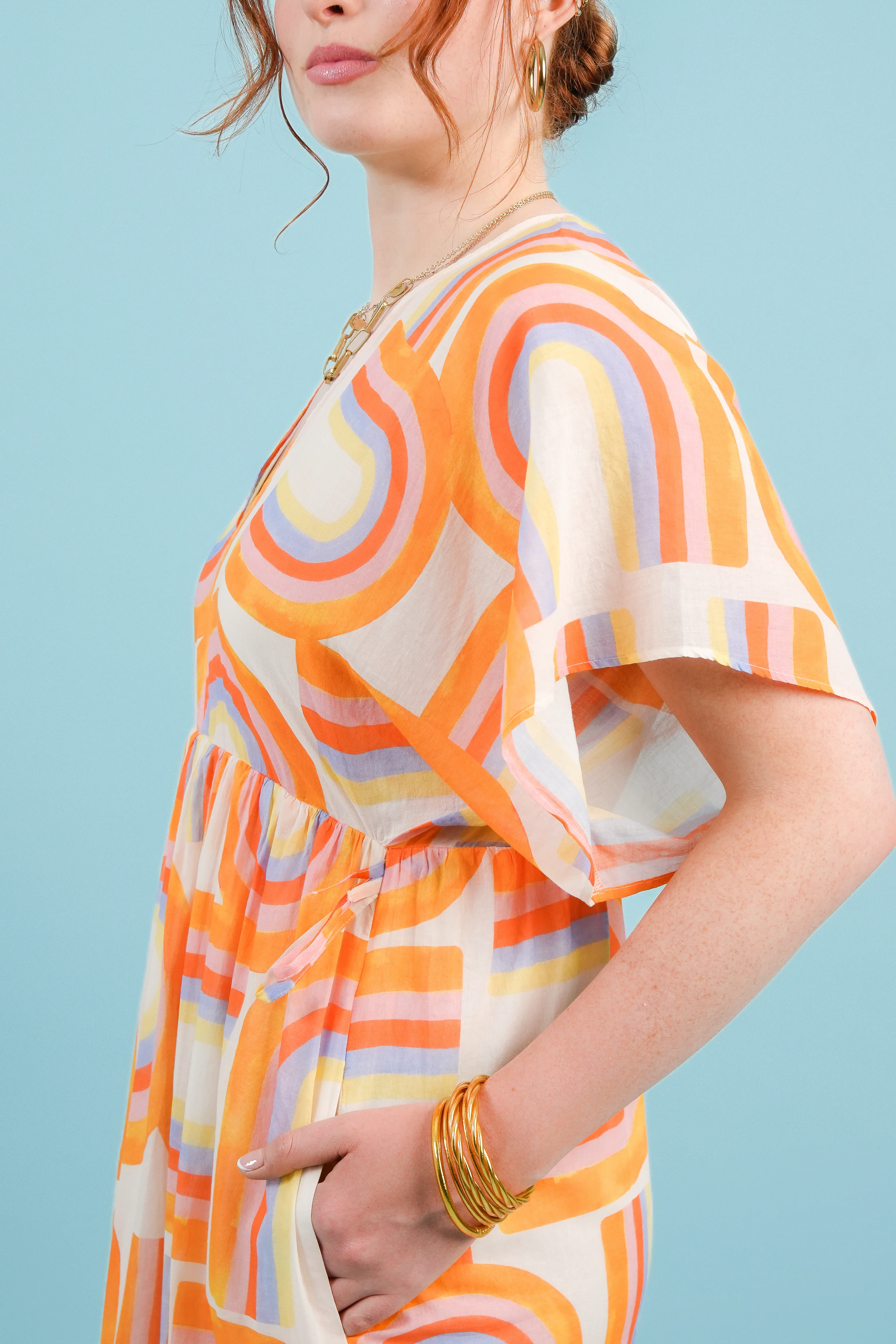 Alba Rainbow Dress - Image 3