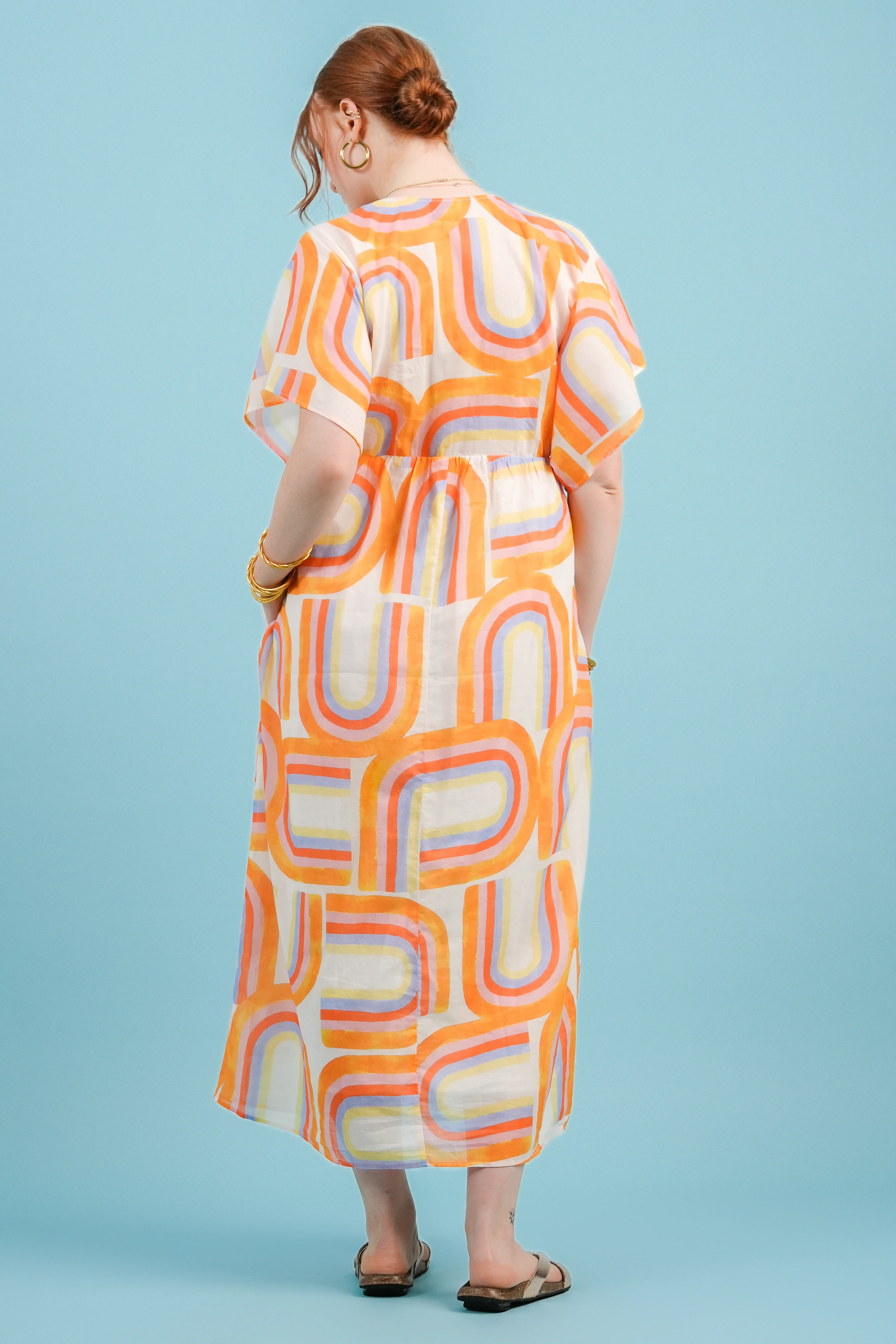 Alba Rainbow Dress - Image 4