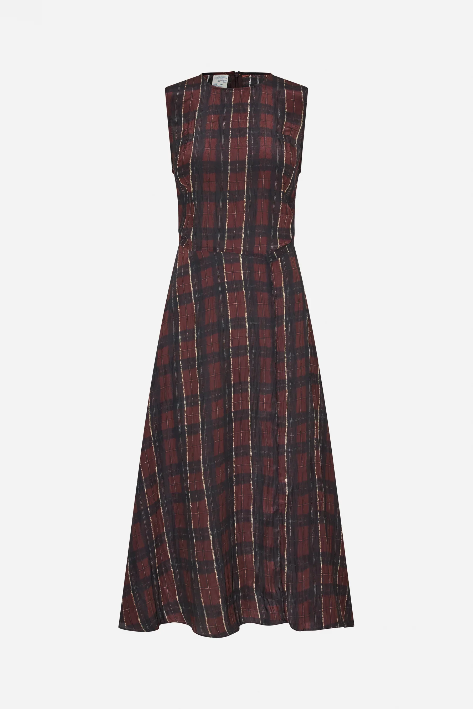 Atina Red Check Dress - Image 5