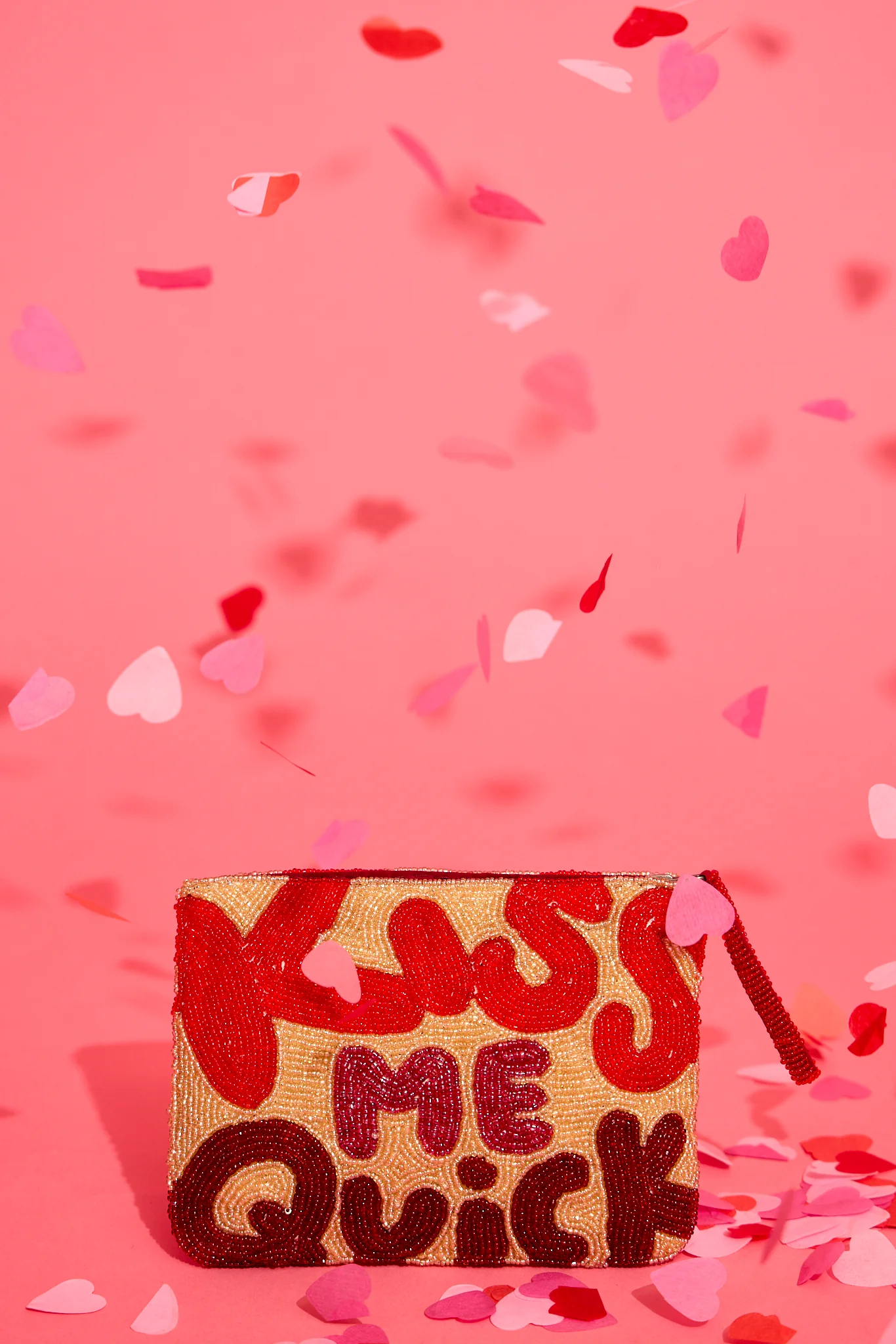 Kiss Me Quick Beaded Purse - Image 3