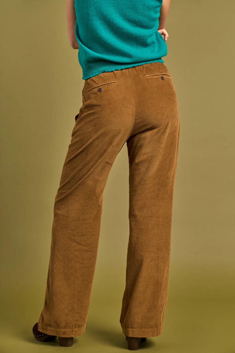 Mocha Plumeil Trousers - Image 3