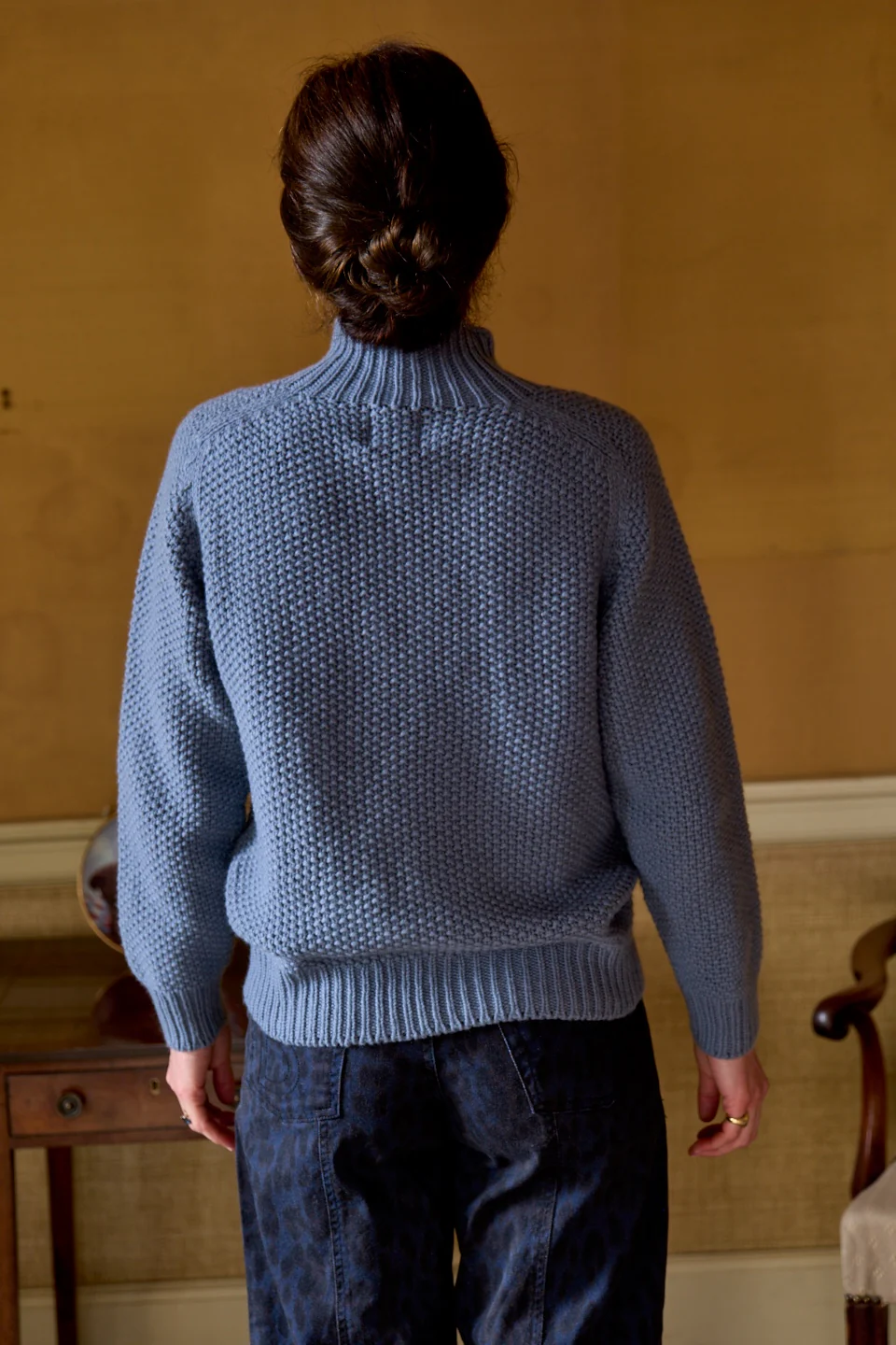 Moss Stitch Sweater - Image 4