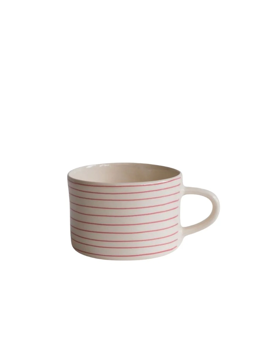 Striped Rose Mug - Image 3